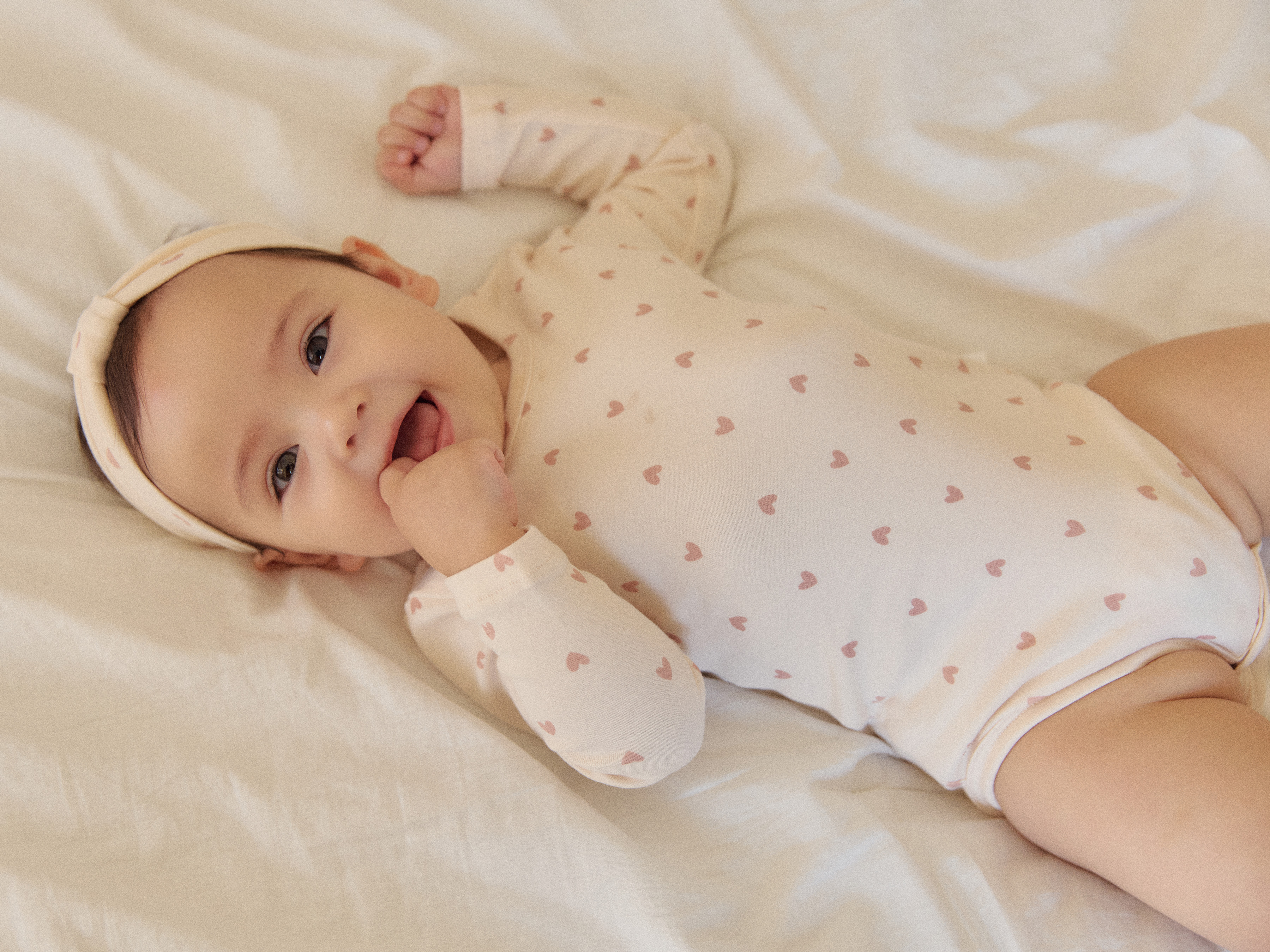 로라밤 릴리 슈트세트 신생아 아기 내복 50일 100일 돌 촬영 봄 가을 겨울