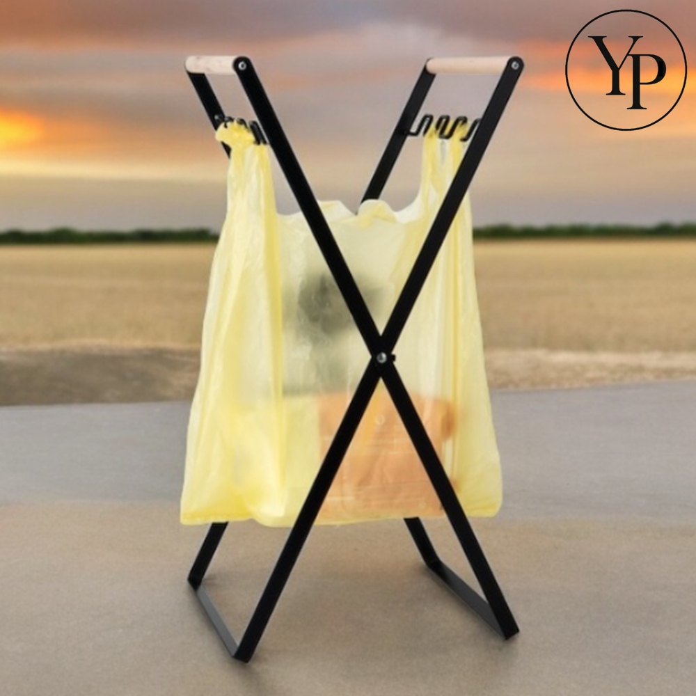 접이식 철제 분리수거함 사무실 가정용 야외 스텐 간이 휴지통 쓰레기통