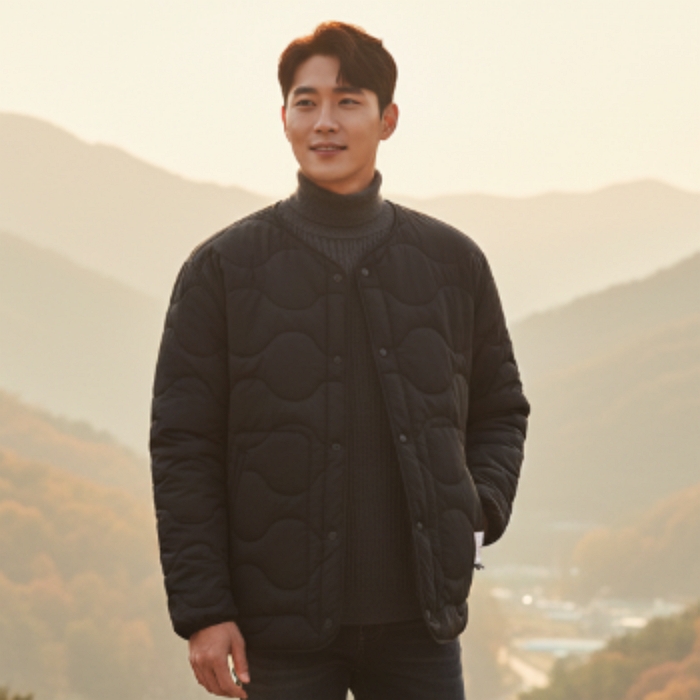 네파 남녀공용 가을 아웃도어 퍼프 커플 경량 패딩자켓 - 상세 이미지 4