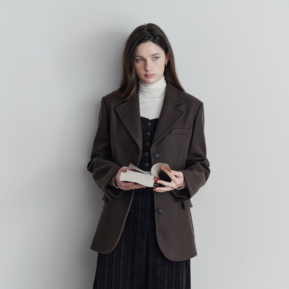 [네이버 단독][쥬시쥬디] 오버핏3버튼울자켓 JZJK724B