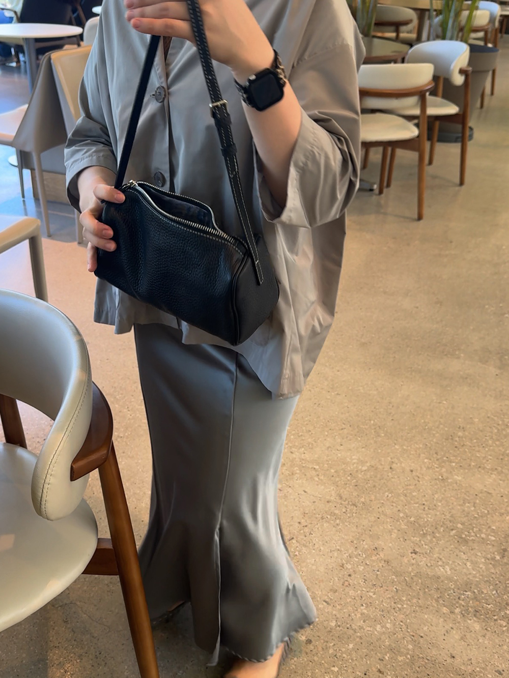 자체제작 템포니백 그리마블랙 temphony bag 토트백 미니가방 이미지 6