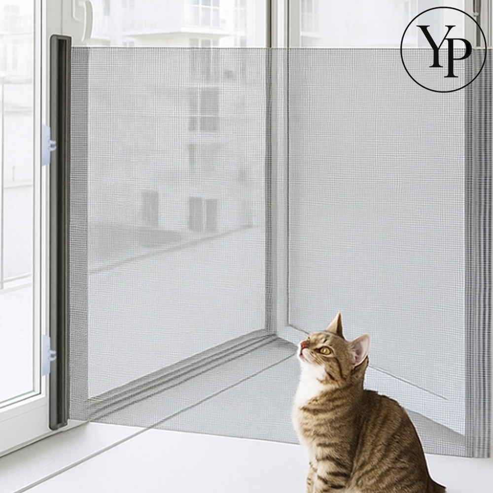 강아지 펫도어 베란다 고양이 방충 방범 창문 테라스 가림막 안반려동물 안전문