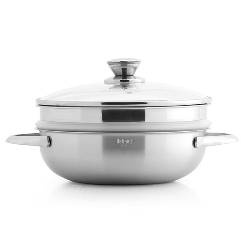 국내산 포스코스텐 인덕션(IH) 소형찜기 웍찜20cm,24cm 이미지 6
