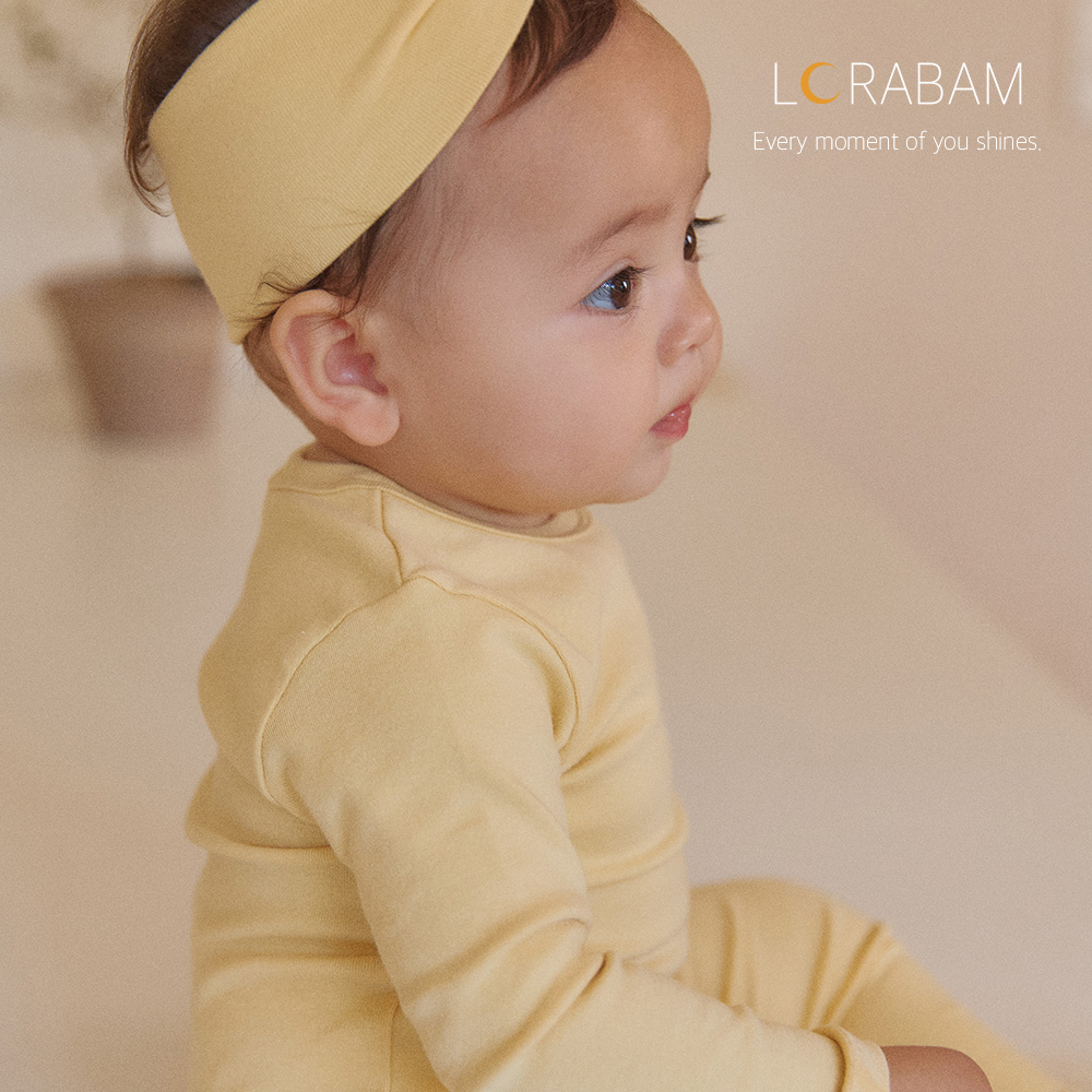 5+1 로라밤 컴포트 코튼40 슬림 슈트세트 신생아 아기 내복 아기옷 50일 100일 돌 촬영 봄 가을 겨울