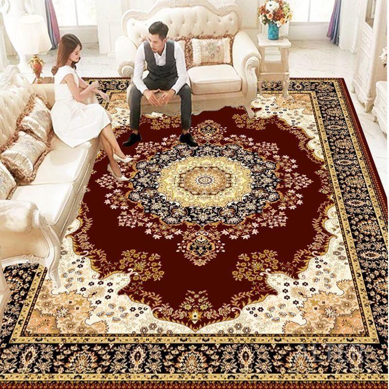 페르시안 카페트 대형 거실 에스닉 사계절 빈티지 엔틱 A 80x100cm - 상세 이미지 2