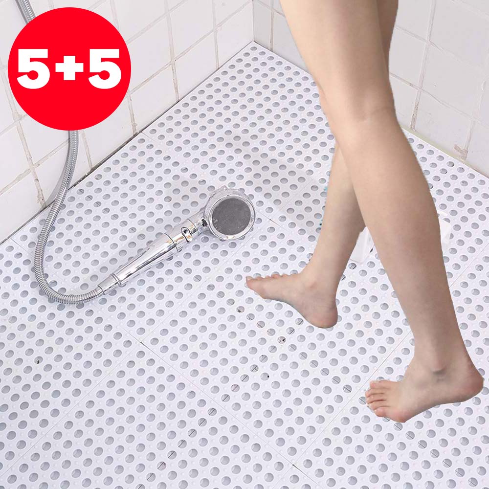 [5+5] 미끄럼방지매트 욕실 화장실 발판 미끄럼방지패드 욕조 고무 논슬립 매트