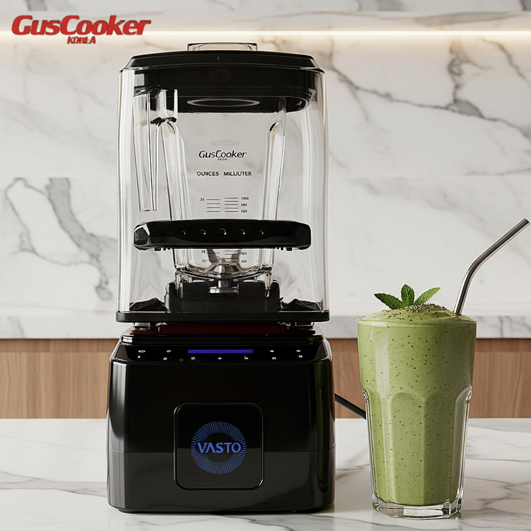 구스쿠커블렌더 바스토 V2 대형믹서기 초고속블랜더 얼음분쇄기 대용량 영업용 2L+볼1개더