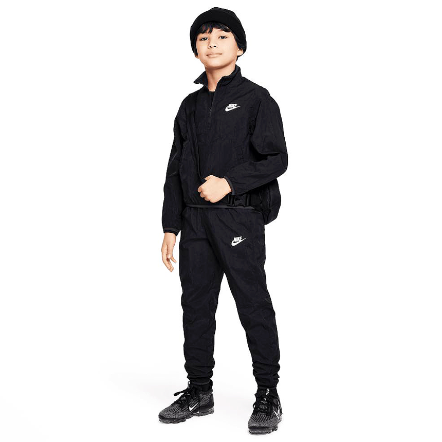 [라스트사이즈 세일] 나이키 주니어 우븐 트레이닝복 상하 세트  FD3058-010 130(XS) Only - 상세 이미지 2