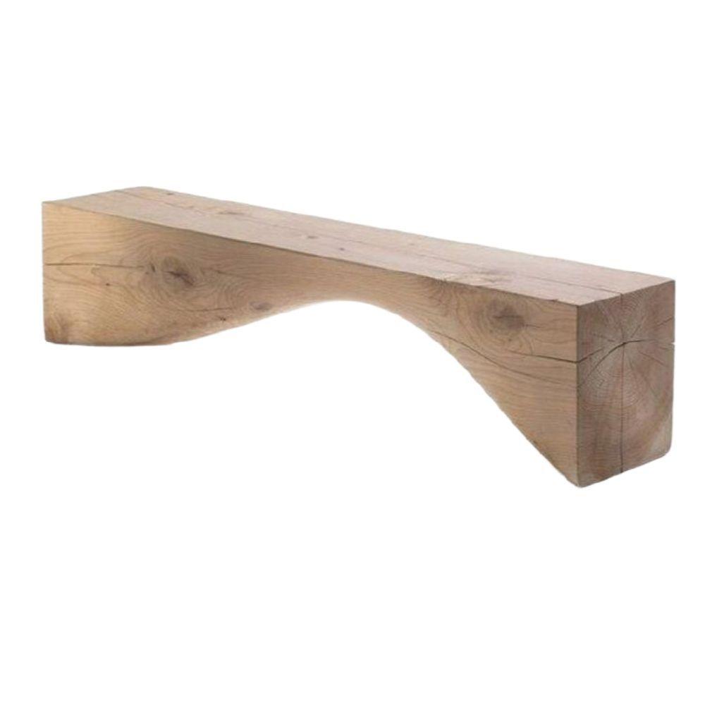 미술관 통나무 벤치 원목 전시대 빈티지 의자 A형 100x30x40cm - 상품 이미지