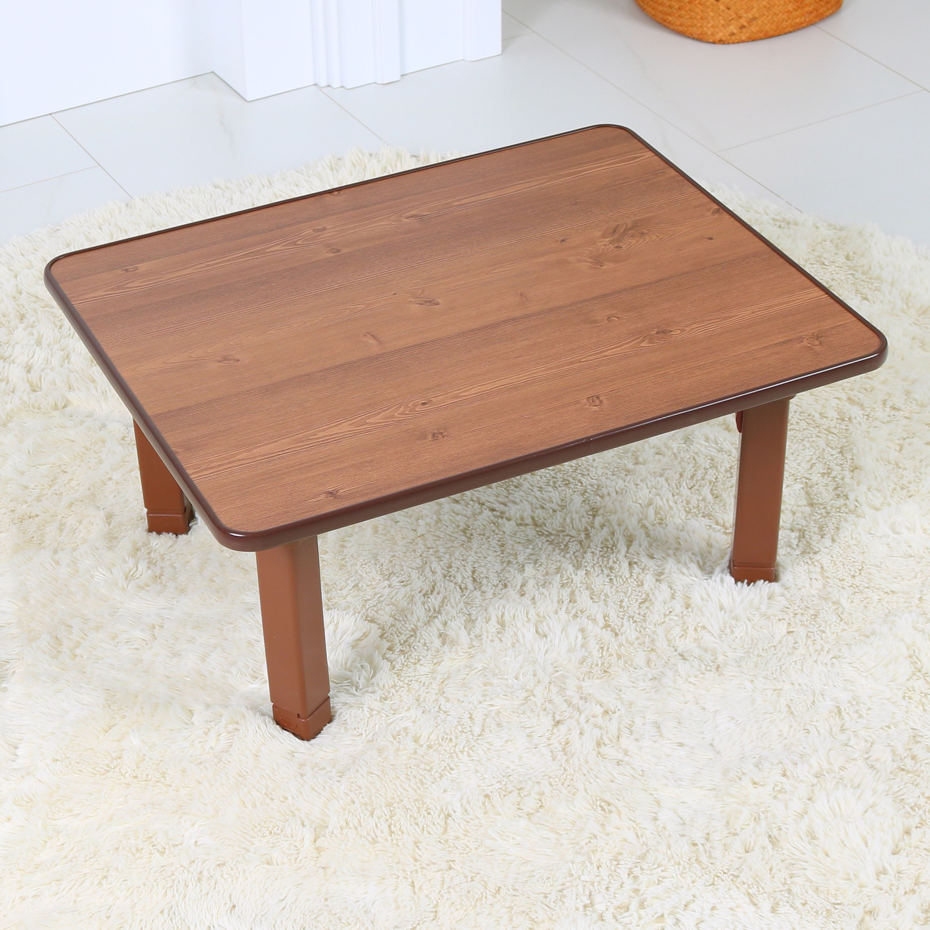 2단 높이 조절 가능 다용도상 밥상 (소) 엔틱