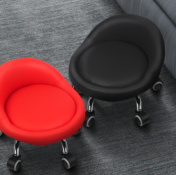 이동식쿠션의자 낮은바퀴체어 좌식바퀴의자