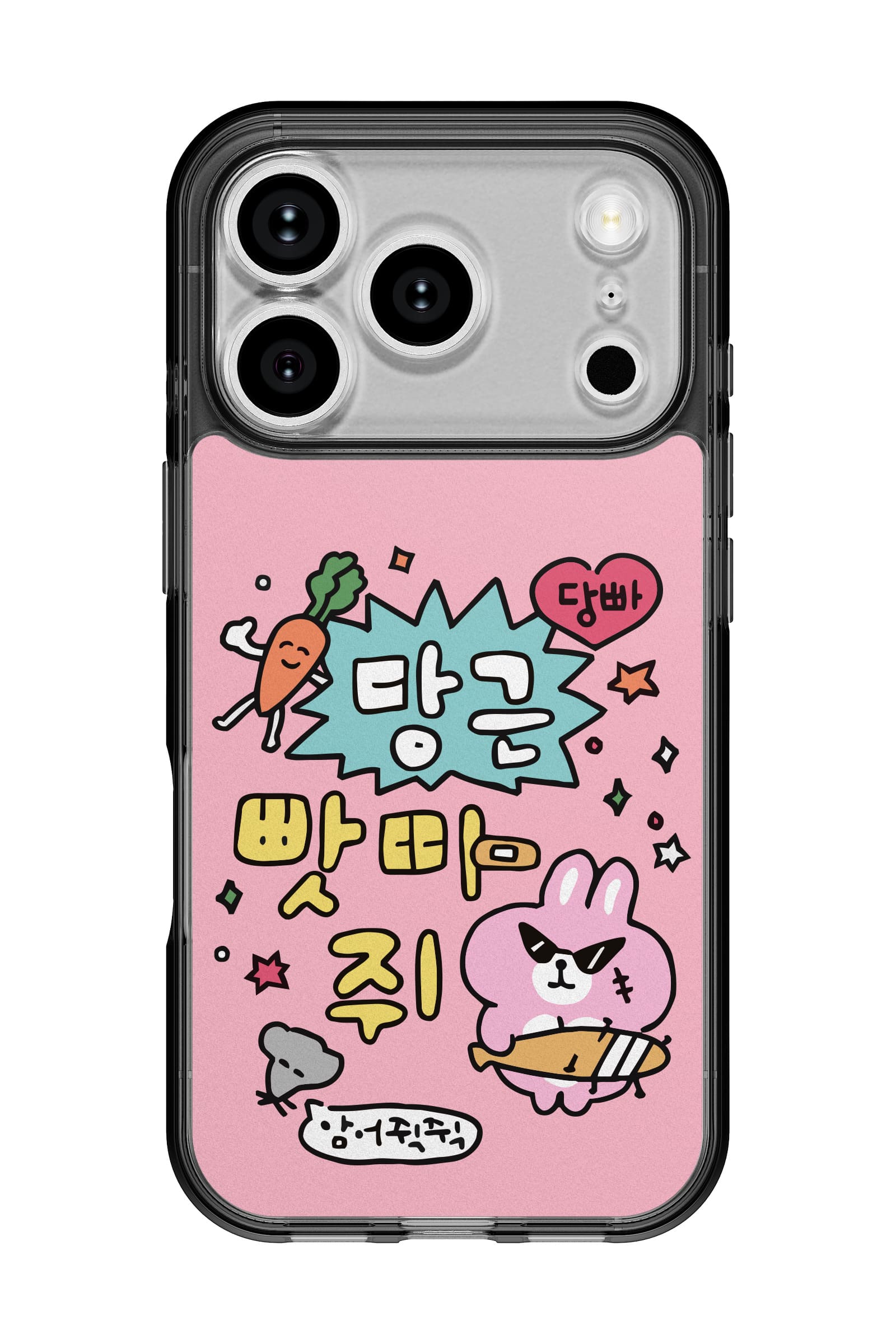 코리안밈 와사기당근빳따쥐 띠부띠부스킨 갤럭시/아이폰 케이스 부착용스킨 - 상세 이미지 2