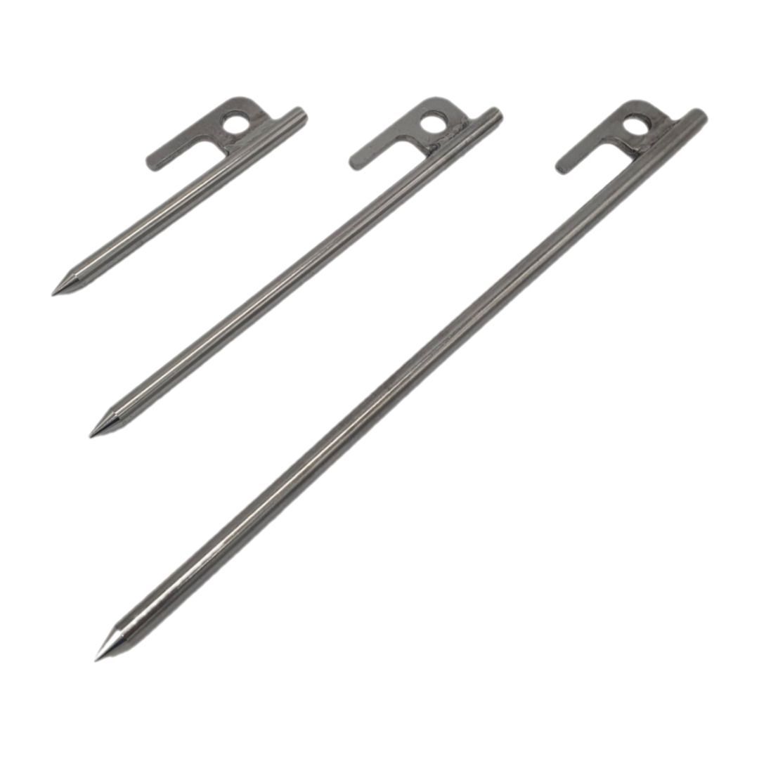 우주캠핑 스테인레스 고강도 단조팩 캠핑 타프 텐트 팩
