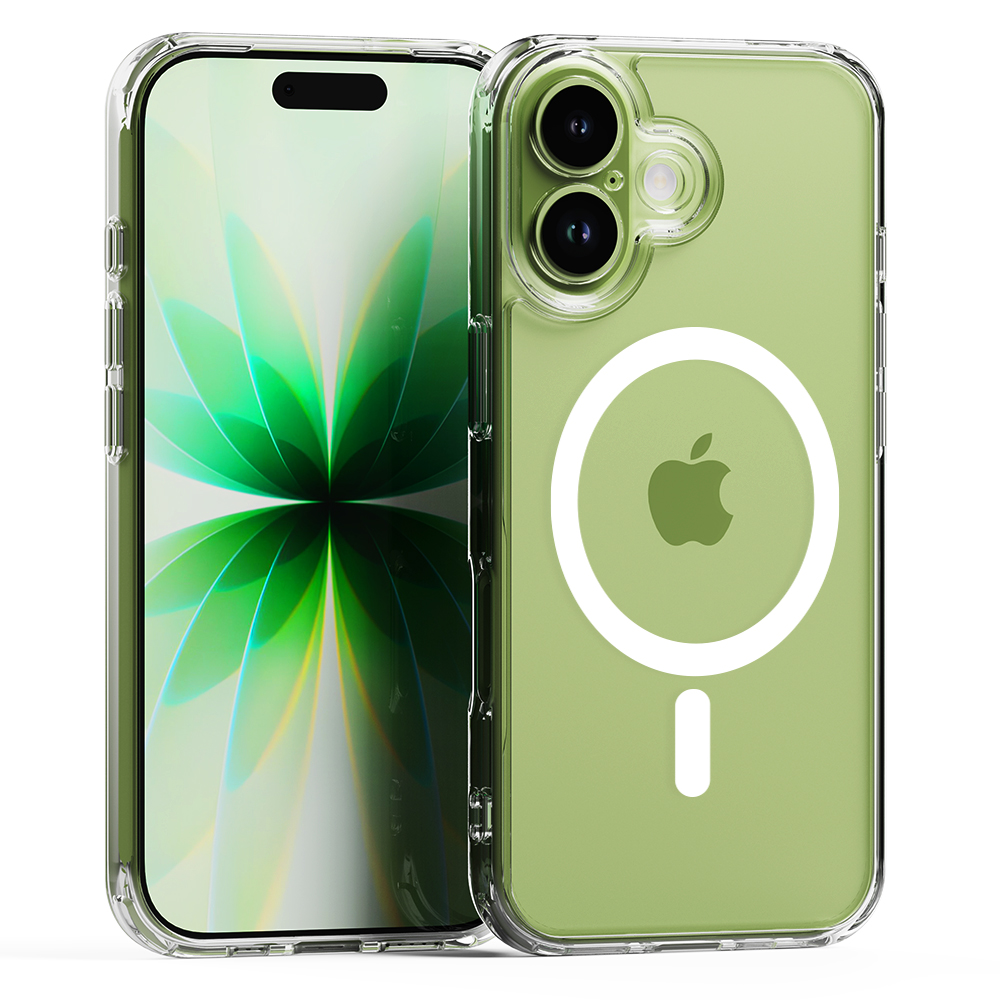 맥앤블랙 2배자력 아이폰 맥세이프 케이스 풀커버 변색없는 생폰 젤리 투명, 아이폰17 제품 이미지