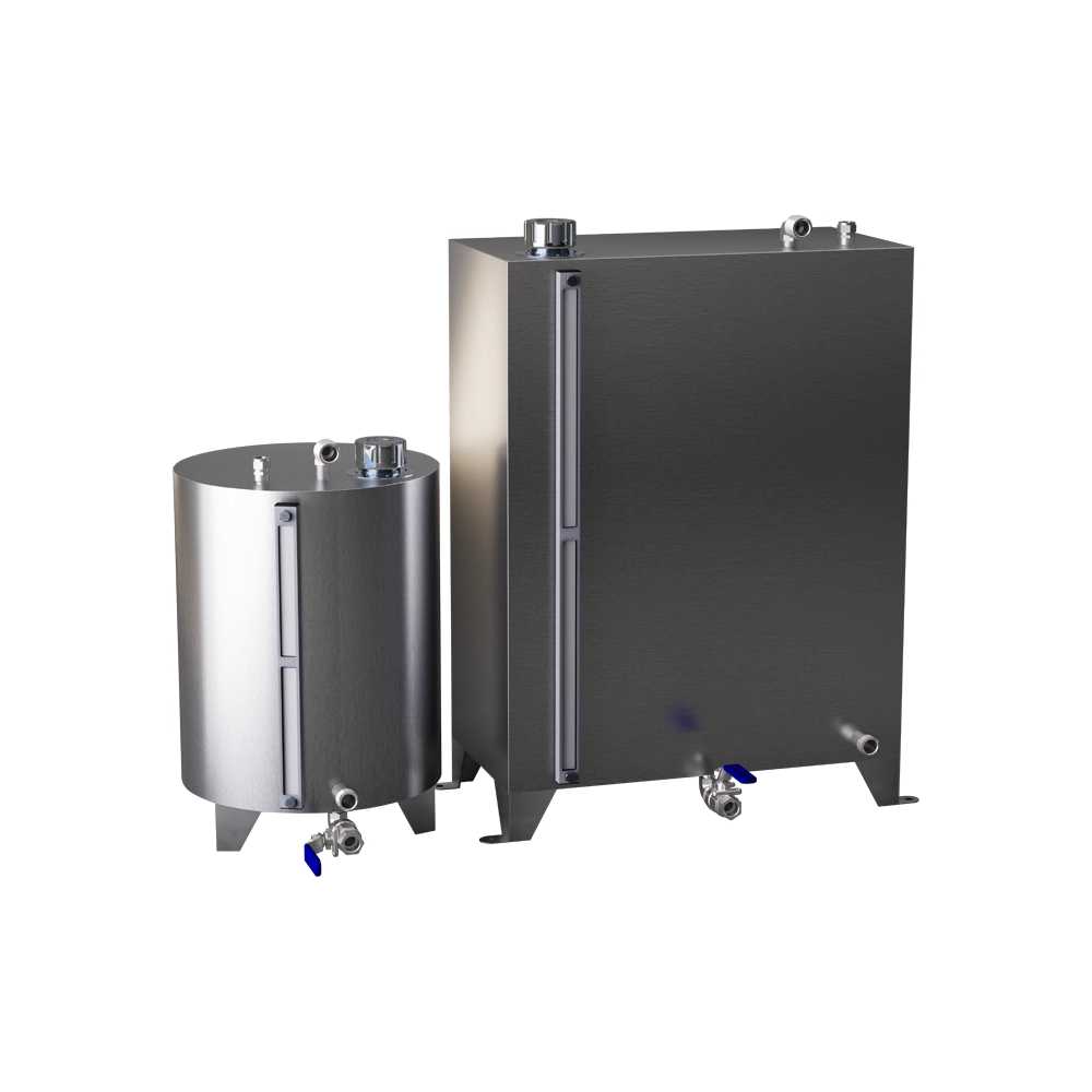 스텐 오일탱크 연료 보관 스테인리스 산업용 저장통 사각 100L 304 1.5MM - 상품 이미지