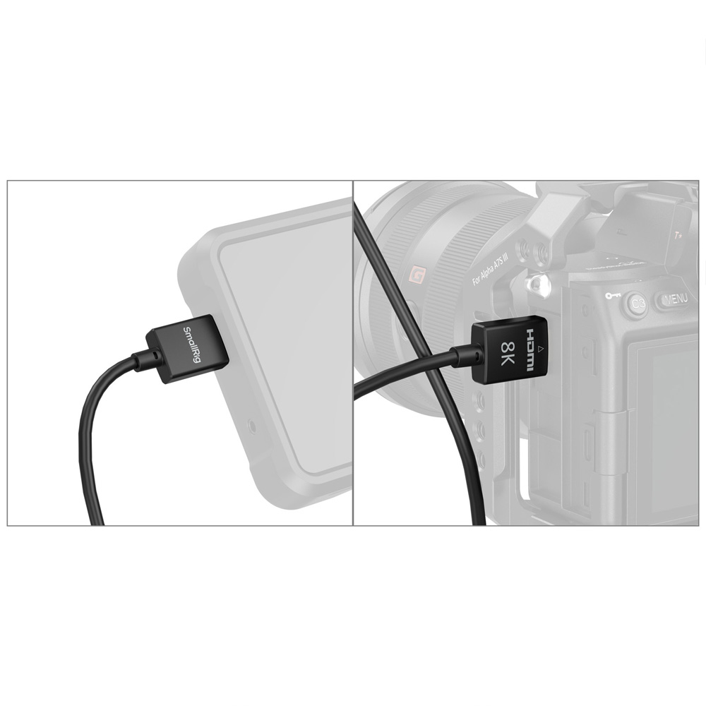스몰리그 5086 8K HDMI 데이터 케이블 A to A 100cm 이미지 6