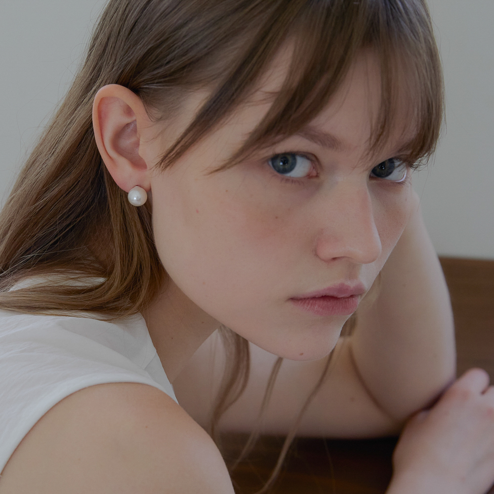 스와로브스키 진주 귀걸이 실버925 8mm 10mm 12mm