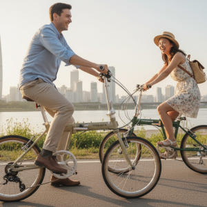 티티카카 플라이트 F7 - 시마노7단,알루미늄 접이식 미니벨로 자전거,F... 운동러 솔직 후기 | 실사용 리뷰 - 상품 이미지 1