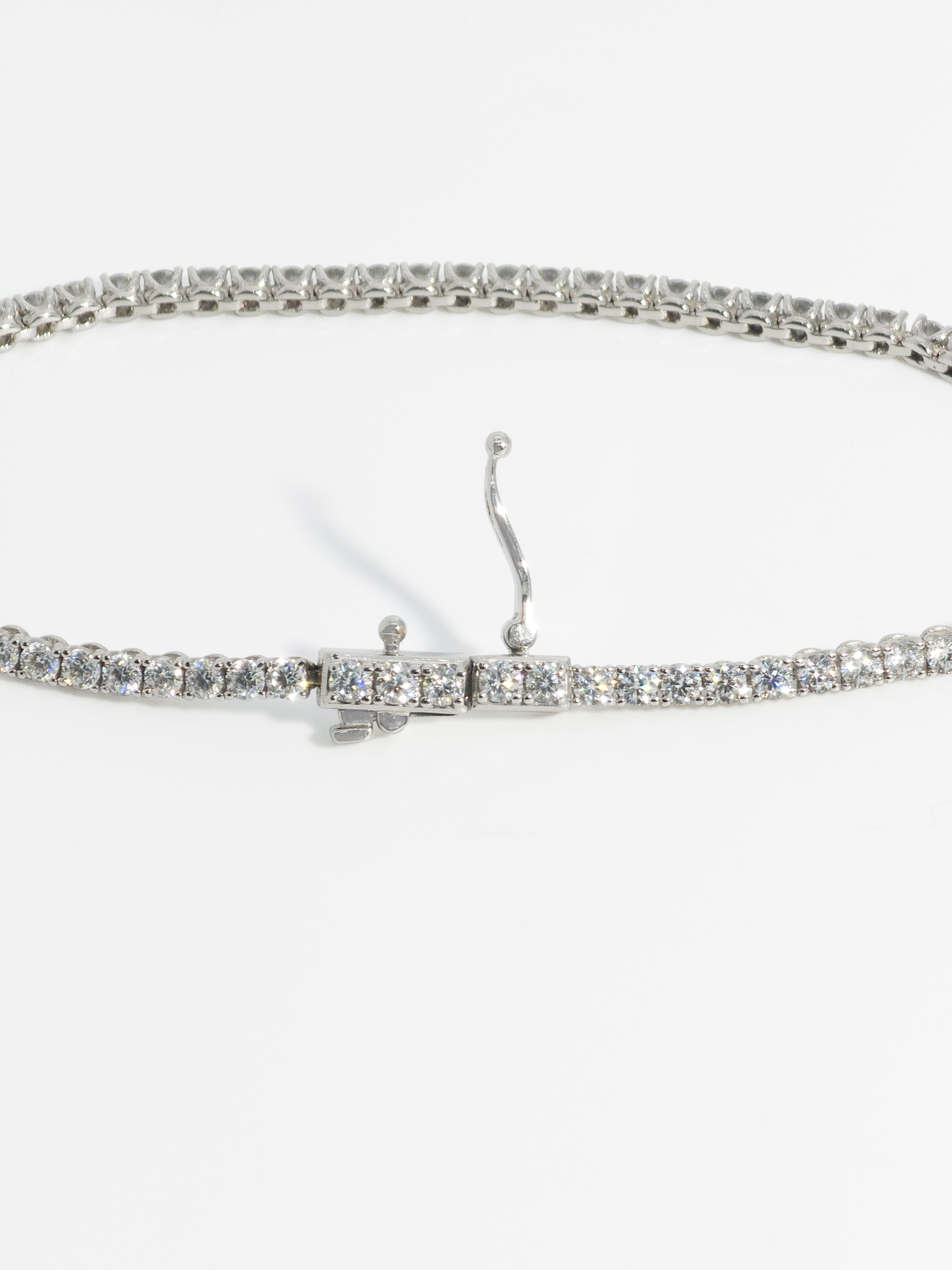 랩다이아 테니스팔찌 2mm 4프롱 신형 랩다이아몬드 14k 18k - 상세 이미지 4