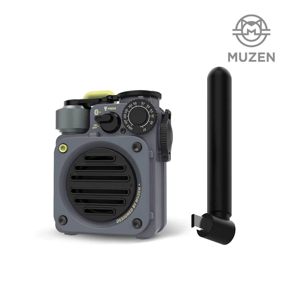 뮤젠 와일드 미니 3.0 아웃도어 블루투스 스피커 FM라디오 휴대용 무선 캠핑 스피커