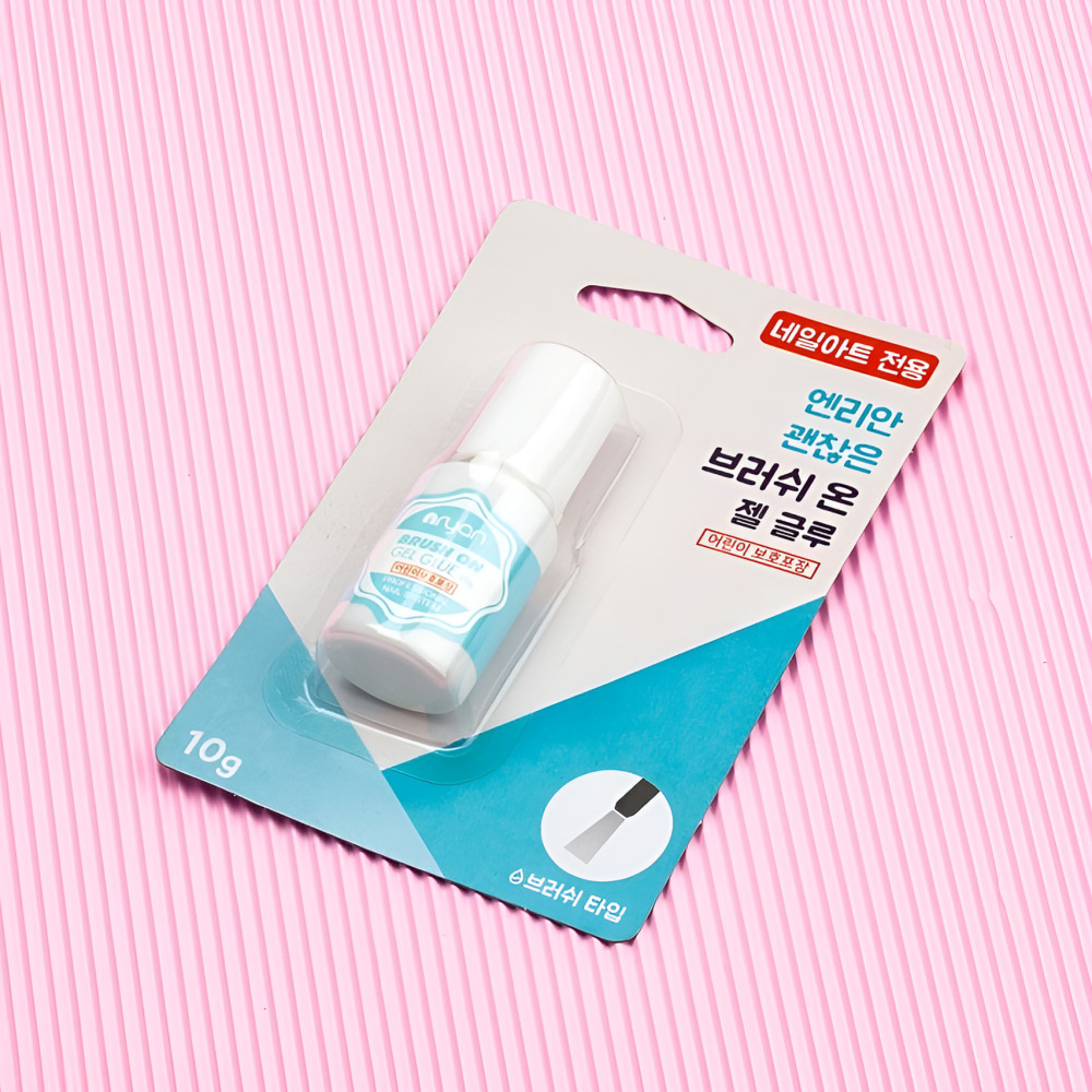 엔리안 브러쉬온 젤 파츠 글루 10g 스와 ss16 크리 2개 이미지 6