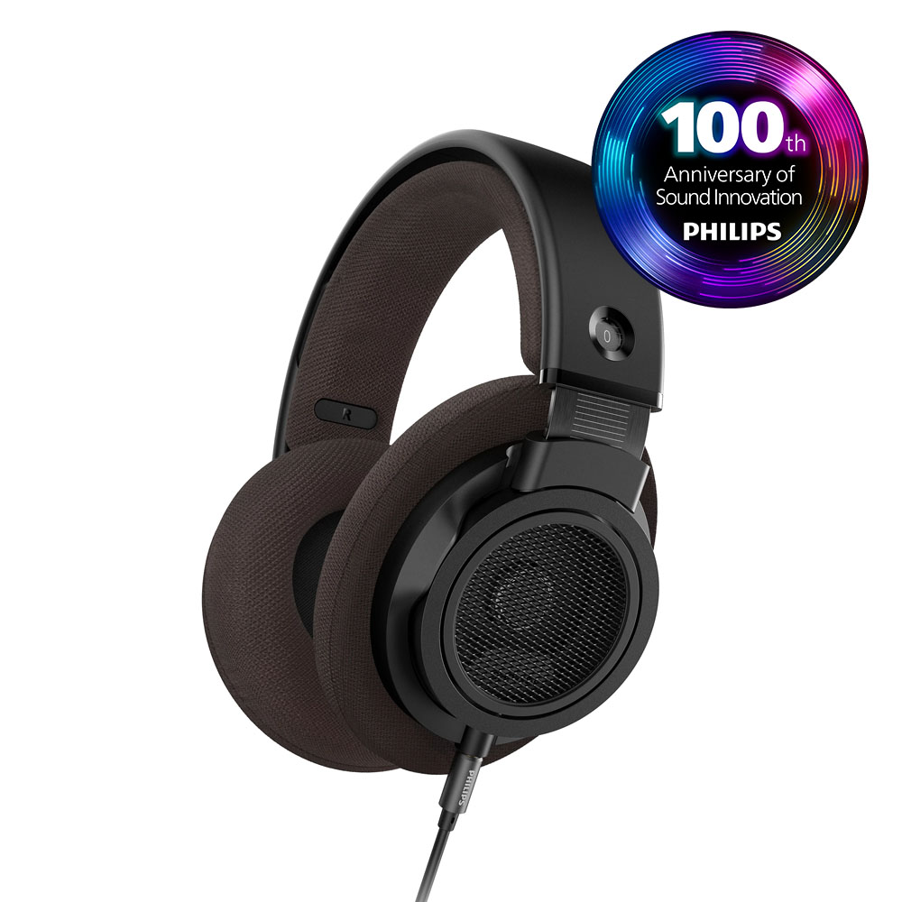 필립스 The Freddie 100주년 센추리 오픈형 오버이어 Hi-Fi 고해상도 유선 헤드폰