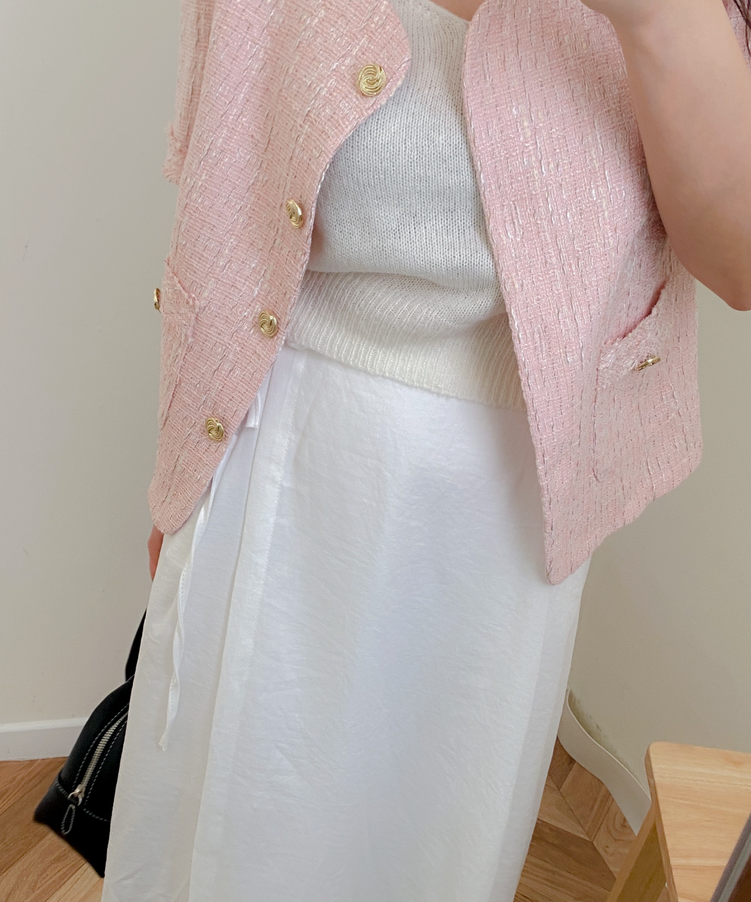 랩스커트 플레어 맥시 롱스커트 이미지 6