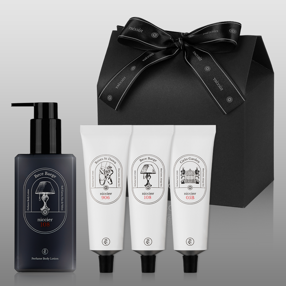 [니치어] 오 드 벨벳 퍼퓸 바디로션 250 mL + 핸드크림 50 mL 3종 SET 명품 선물 남성 여성 공용 백화점 바디밀크 크림 - 상세 이미지 2