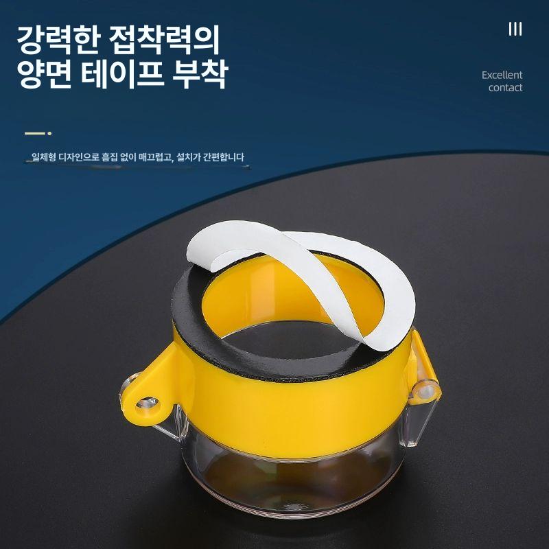 비상정지 버튼 보호 커버 케이스 비상 스위치 방수 충돌 방지 실드 비상벨 엘리베이터 직경 55 높이 55 옐로우베이스 - 상세 이미지 2