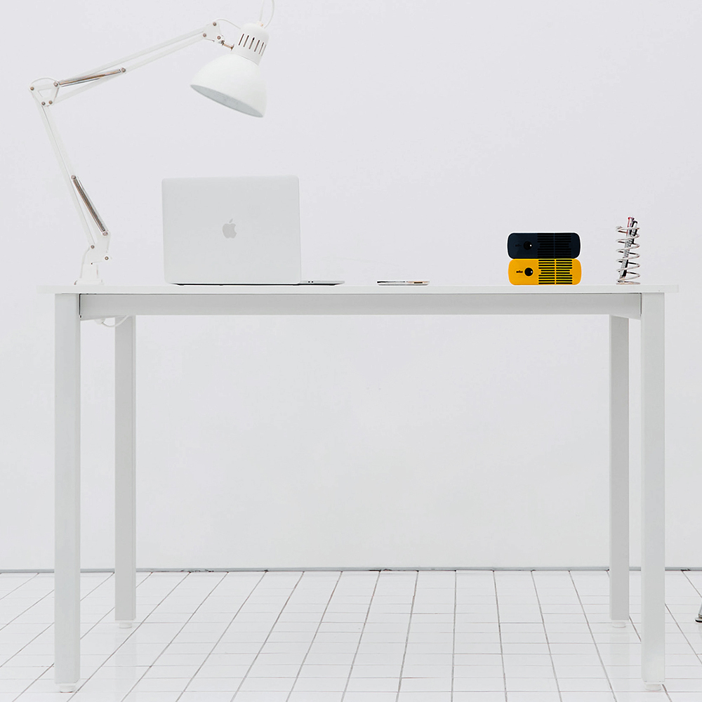 (새해EVENT)스카이&포커스 테이블 서재 데스크 일자형 책상세트 책상 800, 자작엣지