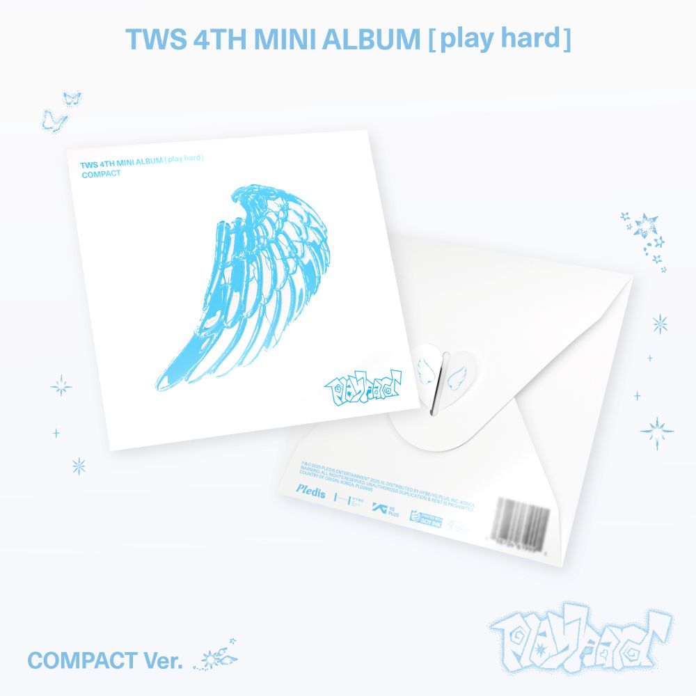 TWS (투어스) 4th Mini Album play hard COMPACT Ver 세트 - 상품 이미지