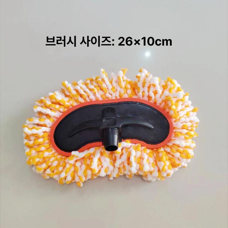 손잡이 클리너 오븐 브러쉬 화덕 브러시 그릴 솔 청소 순면브러시헤드내장잠금장치봉없음 - 상세 이미지 5