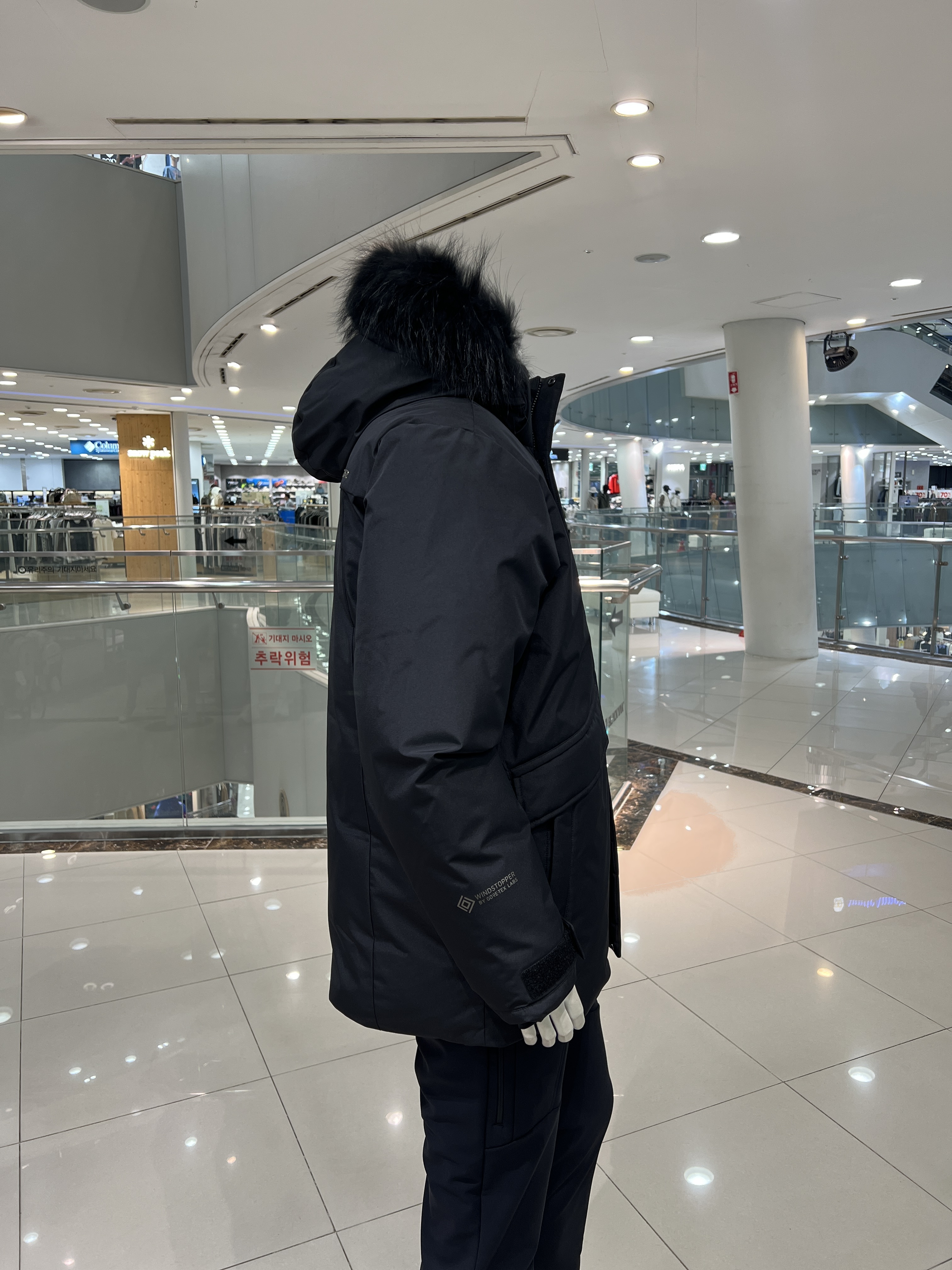 아이더 헤비 구스 다운 남성 야상형 필드 MW24507 이미지 7