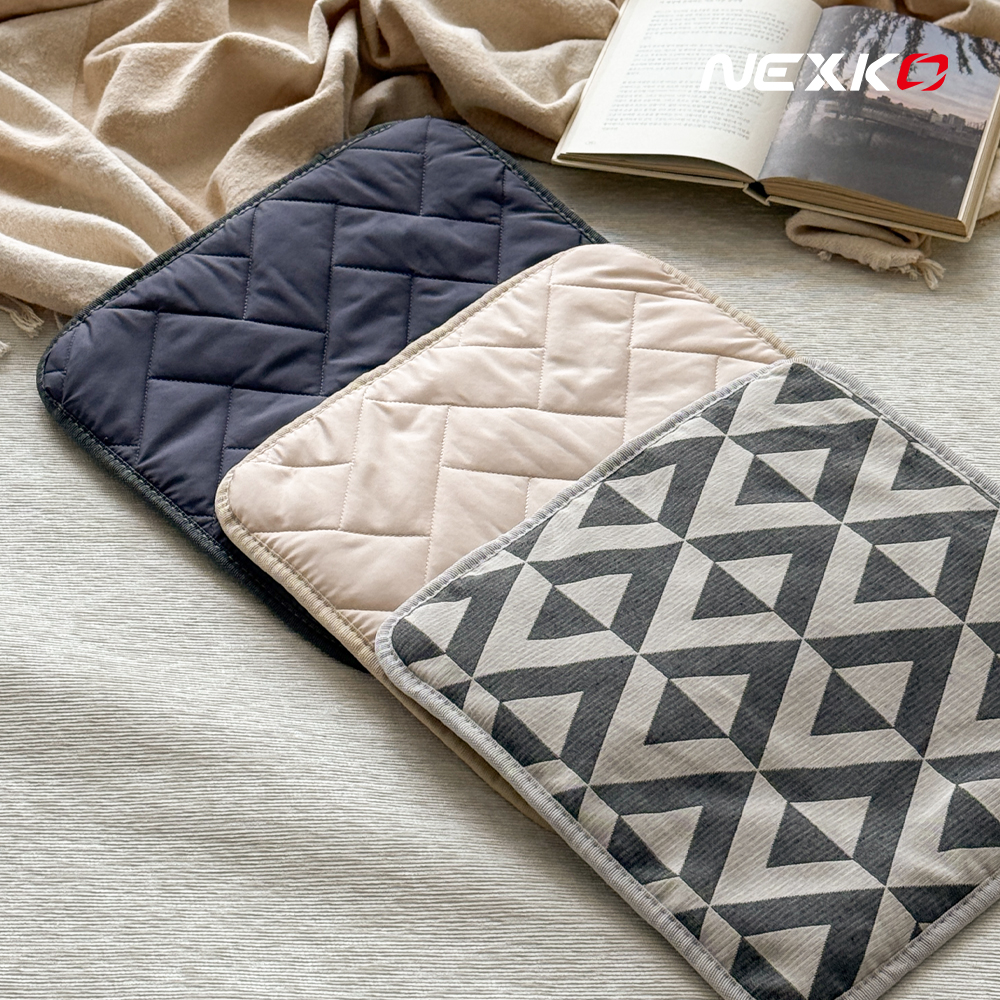 [26년형] 넥스코 전기방석 DC 탄소 온열방석 USB 카본 미니 휴대용 사무실 쇼파용 제품 이미지