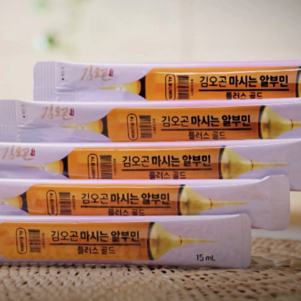 김오곤 마시는 알부민 플러스 골드 3박스 알부민 액상