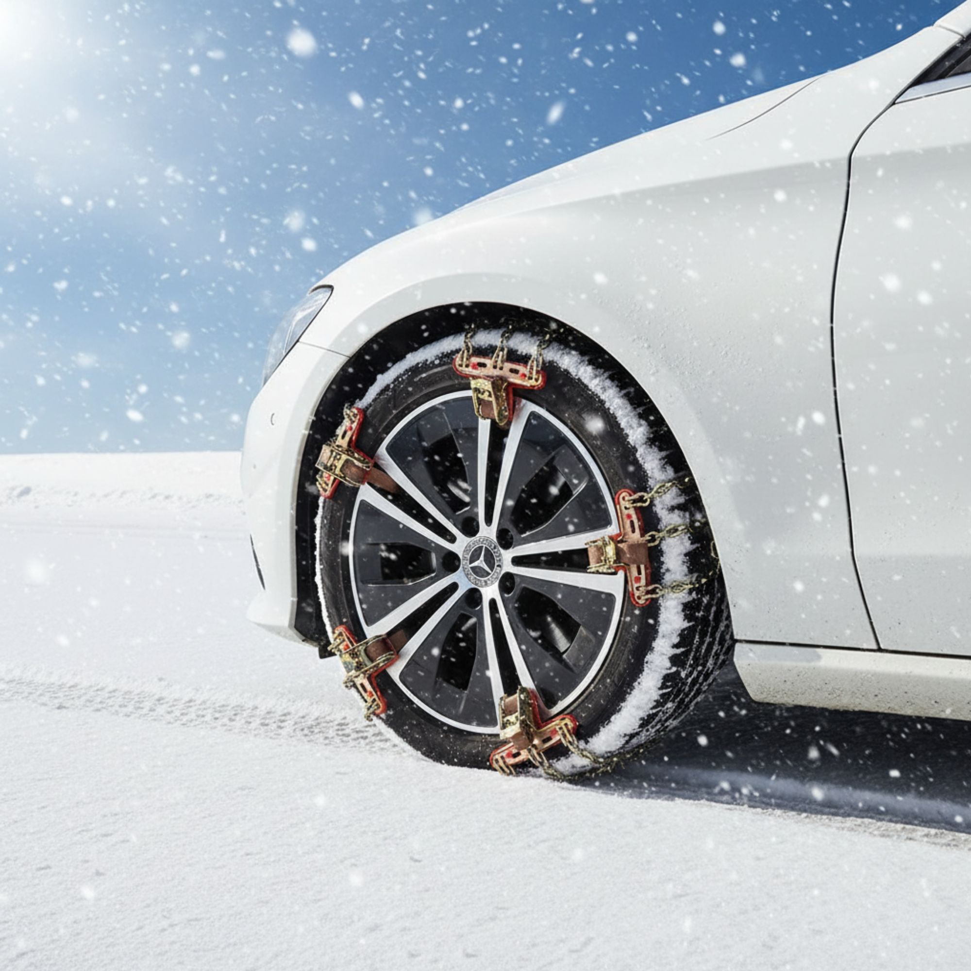 레인스카이 호랑이 자동 쇠사슬 스노우체인 4개 세트