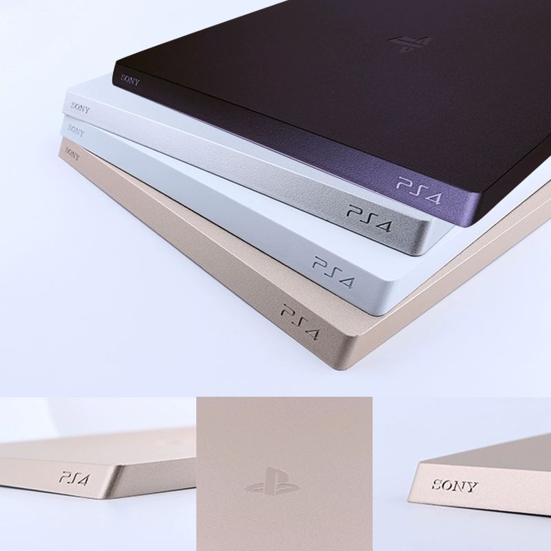 플스 커버 컨트롤러 일체형 스테이션 표준제품 하우징 충전 듀얼센스 플레이트 PS4 PRO 앞면 커버 블랙 - 상품 이미지