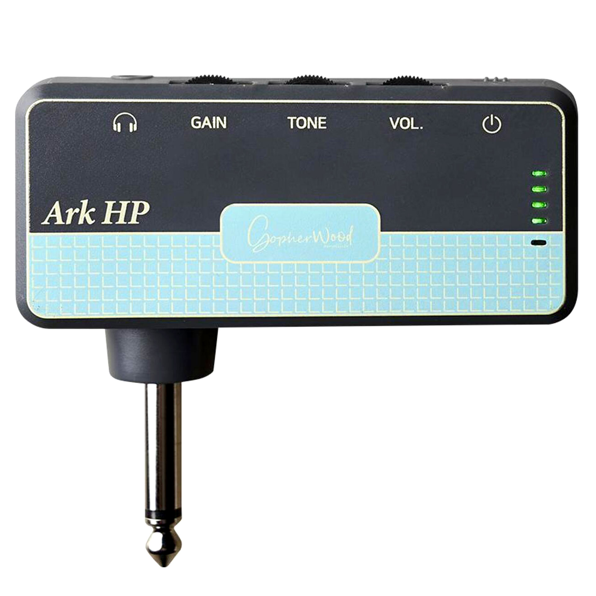 헤드폰 앰프 일렉기타 무소음 연습용 AUX 충전식 연결 가능 고퍼우드 Ark HP - 상세 이미지 2
