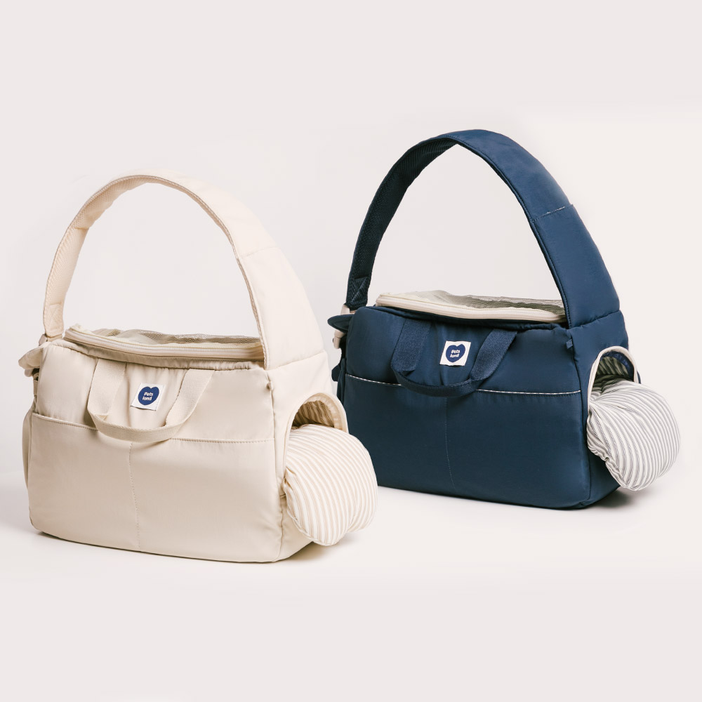 강아지슬링백 강아지 산책가방 포대기 이동가방 뉴스너그 가방단품M