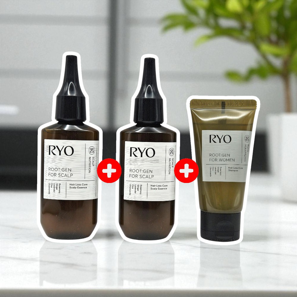 1+1 려 루트젠 탈모증상케어 두피에센스 80ml+80ml (+샴푸 50ml) 제품 이미지