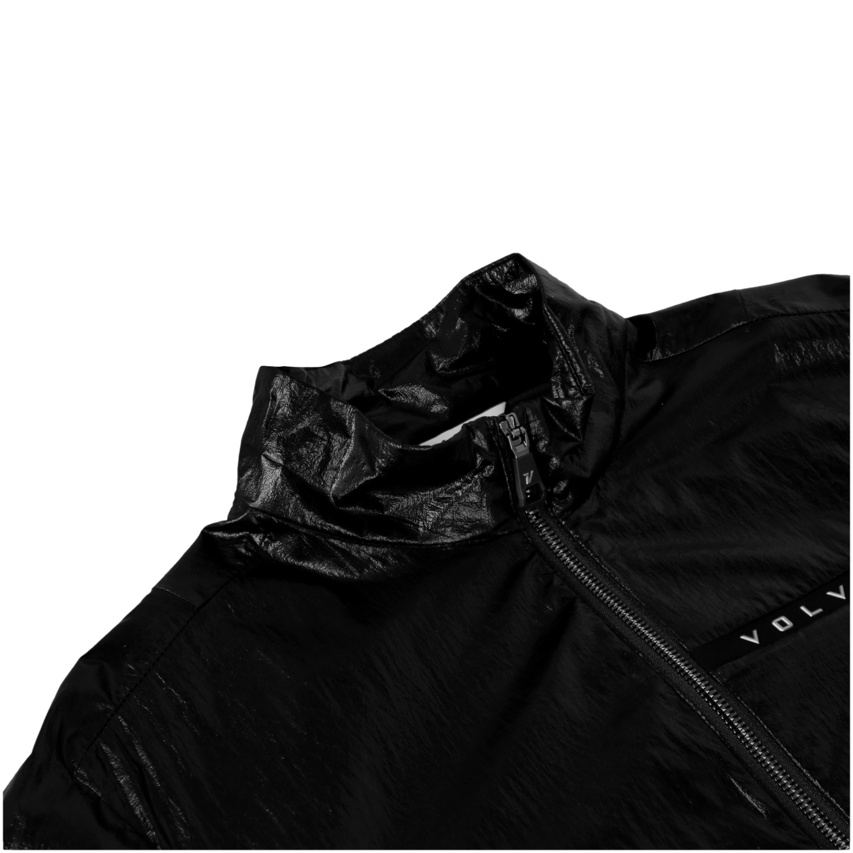 볼빅 골프웨어 여성골프웨어 여성 골프 점퍼 반팔 메탈릭 아노락 홑겹 P801 - 상세 이미지 4