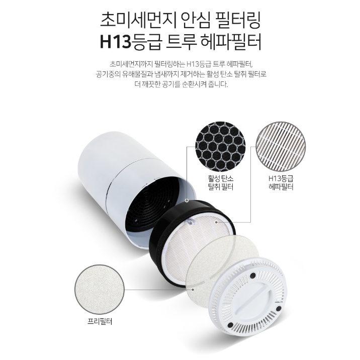 IA-i9A전용 헤파필터 공기청정기 리필용 헤파필터 - 상세 이미지 4