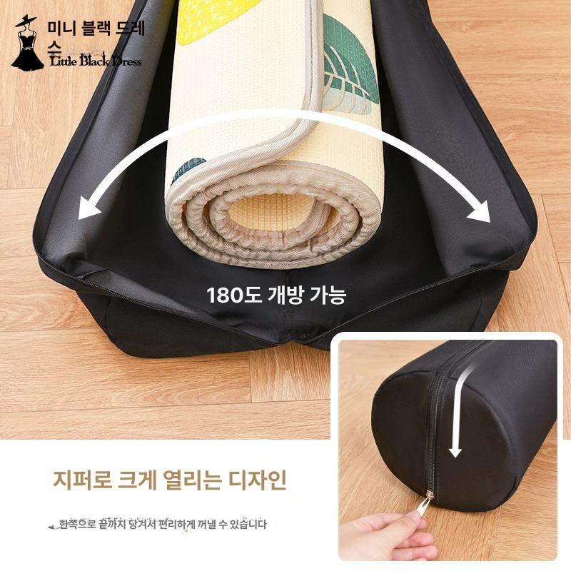 매트 담요 방석 주머니 포켓 가방 방수 삼각대 원형 수납 파우치 삼각대보관통 스트랩 직경 14cmx길이 60cm - 상세 이미지 4