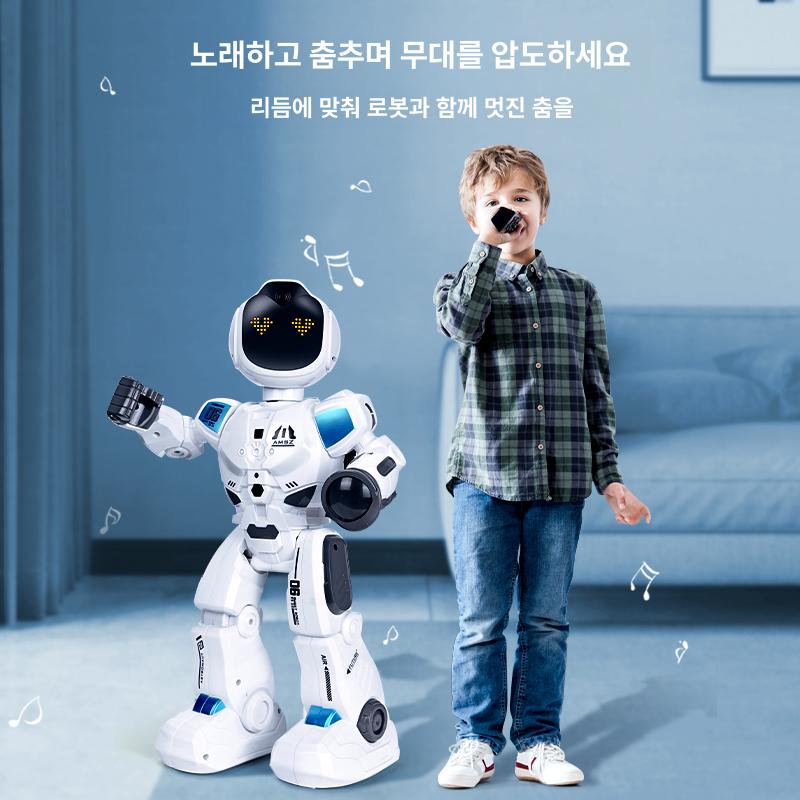 로보 인공지능 명령 휴머노이드 선물 ai로봇 로봇 로보마스터 대화 비충전 건전지 우주 K30 스마트 프로그래밍 테크 화이트 공식 표준 패키지 - 상세 이미지 3