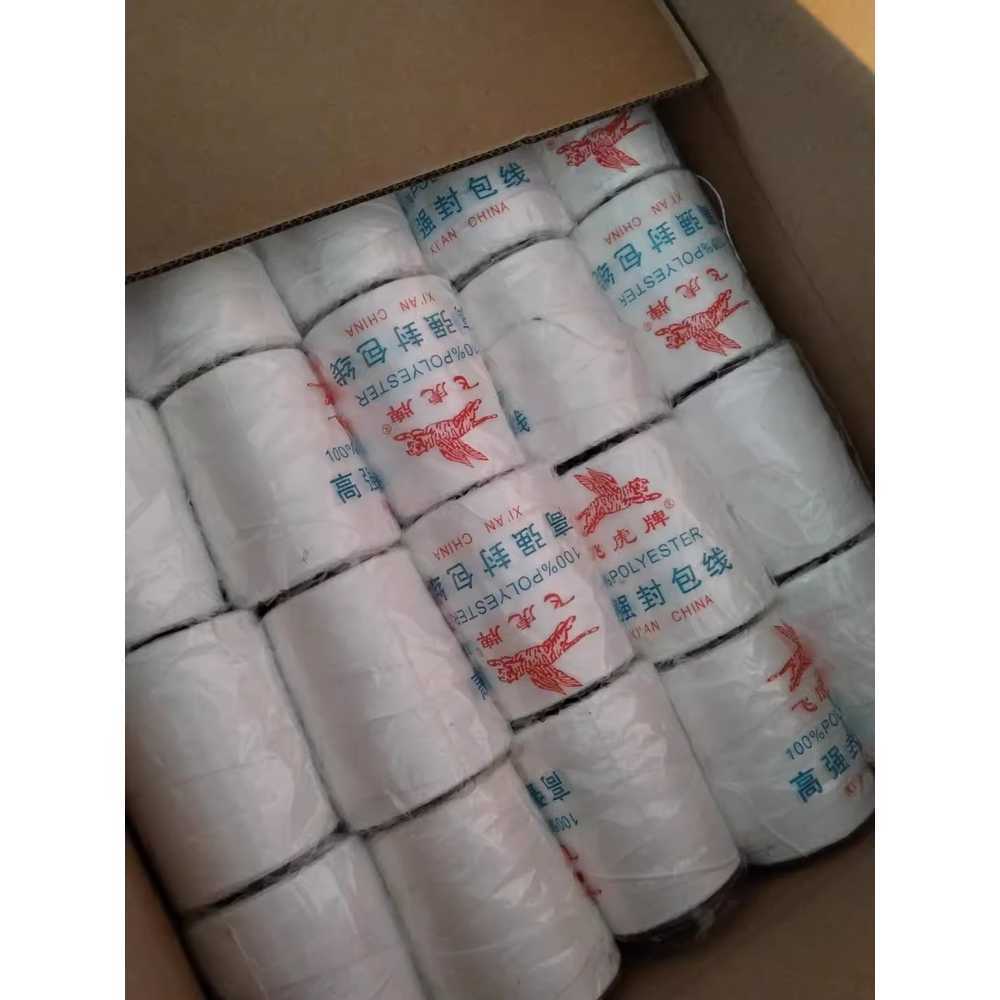 미싱실 봉투 핸드 푸대 포대 포대자루실 가닥 천막 화이트 150g 50롤 - 상품 이미지