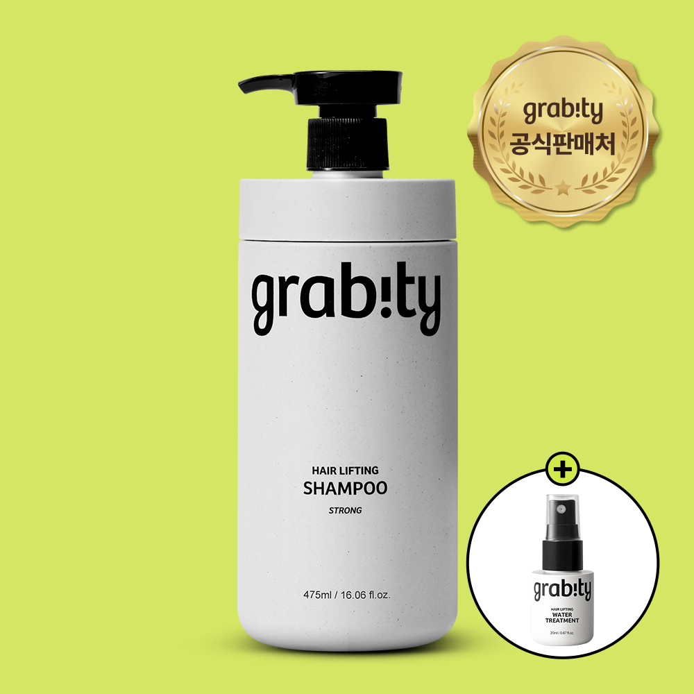 그래비티 카이스트 특허 탈모샴푸 스트롱 475ml 탈모완화 볼륨 샴푸