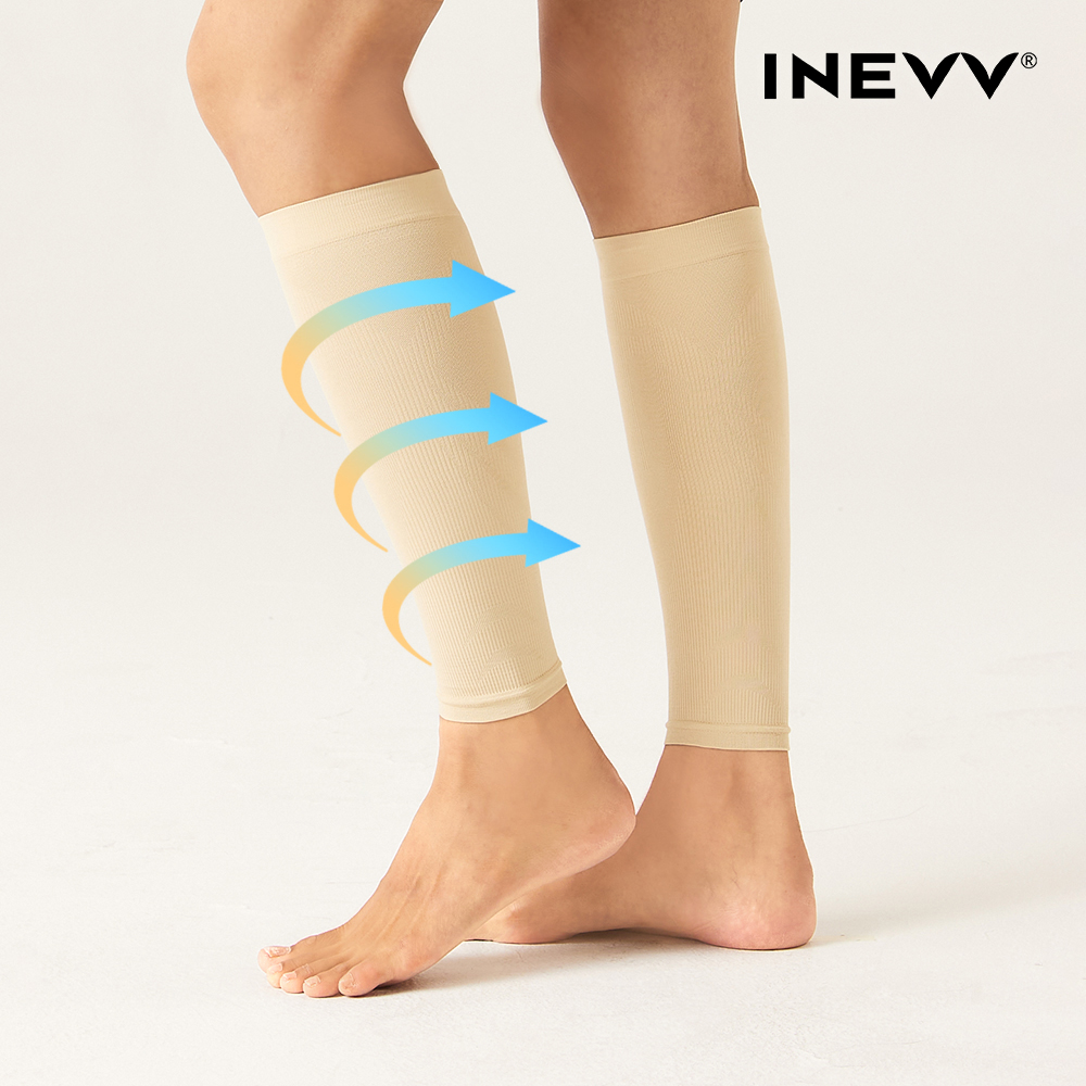 [이네브] 타이튼 종아리형 압박스타킹 의료용 압박밴드 임산부 간호사 여행용