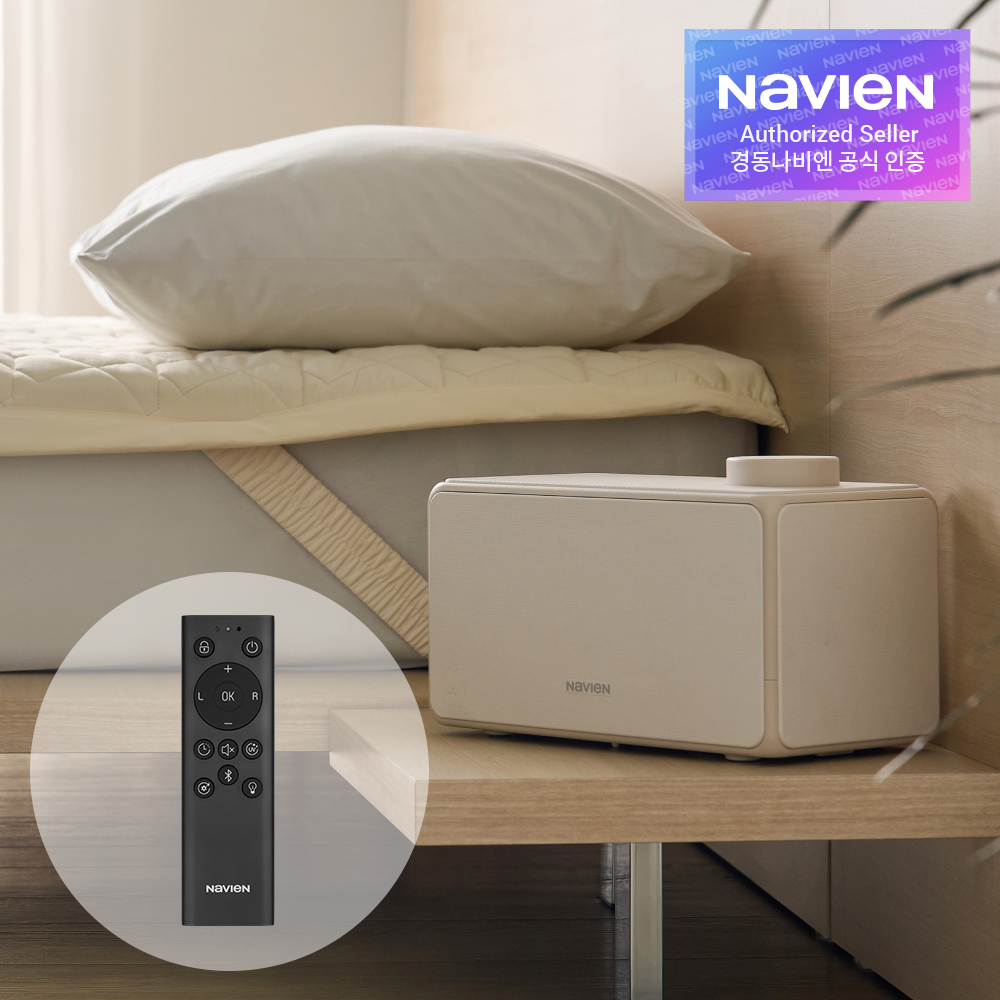 [최고급 사양] [경동나비엔] 온수매트 숙면매트 슬림형 EMW721 퀸(분리난방), 145x195cm 제품 이미지