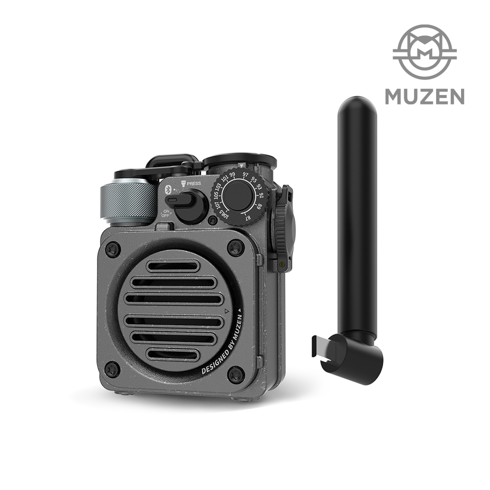 뮤젠 와일드 미니 3.0 아웃도어 블루투스 스피커 FM라디오 휴대용 무선 캠핑 스피커