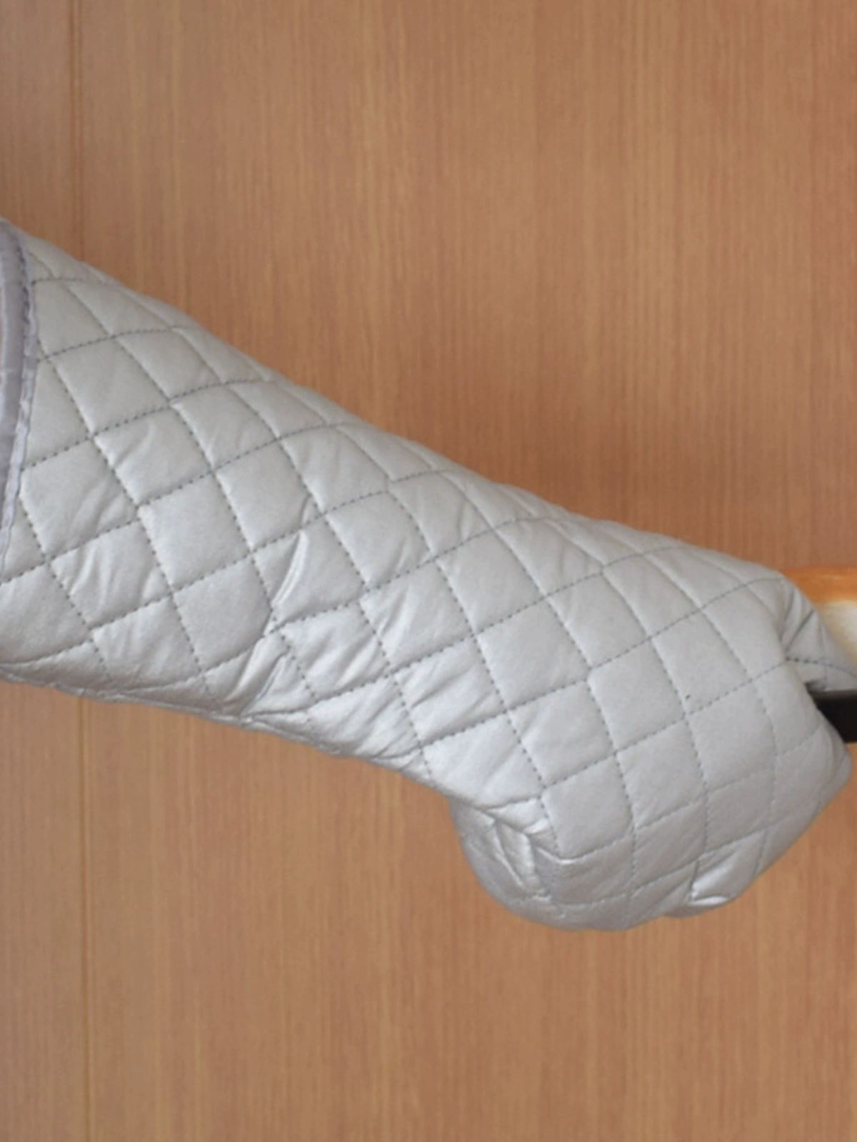 팔꿈치 베이킹장갑 두꺼운 쿠킹 홈쿠킹 오븐 주방 홈베이킹 손보호 전자레인지 주방장갑오븐 짧은 2개 - 상세 이미지 3